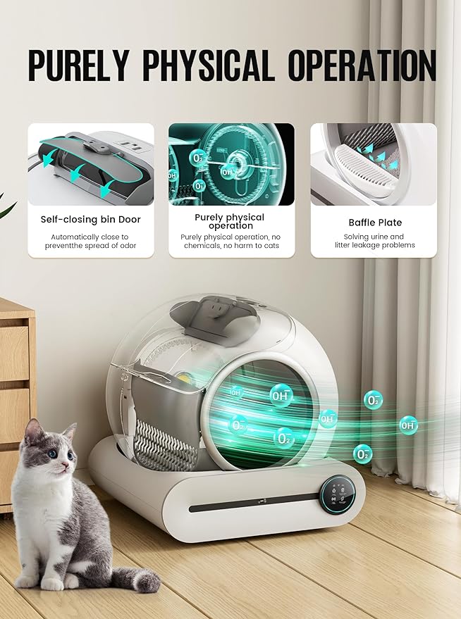 Self Cleaning Cat Litter Box Automatic