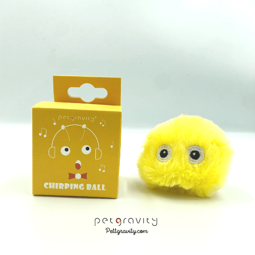 Petgravity Catnip Ball Toy.